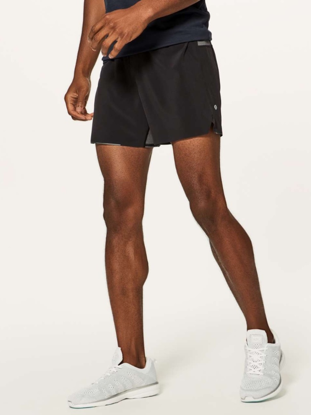 NWT Lululemon Surge Short *Linerless 5" Black XL
